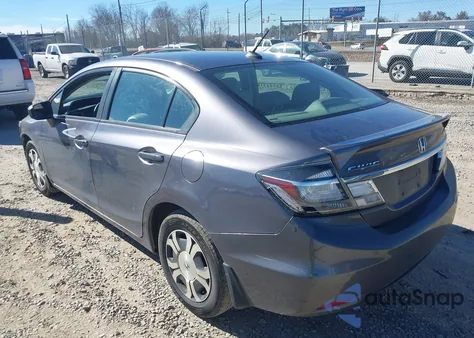2014 Honda Civic Hybrid из США, поврежденный, VIN 19XFB4F31EE001119